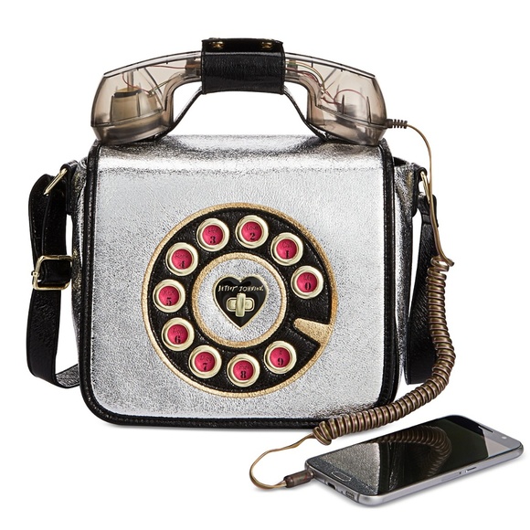 Betsey Johnson Handbags - NWT Betsey Johnson Real Working Phone Crossbody
